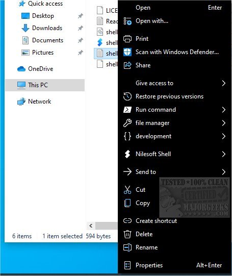 majorgeeks's tweet photo. Updated - SHELL is a #portable utility that permits #contextmenu customization.
https://t.co/krUYfVn5gG #freeware https://t.co/EStMFEPe0T