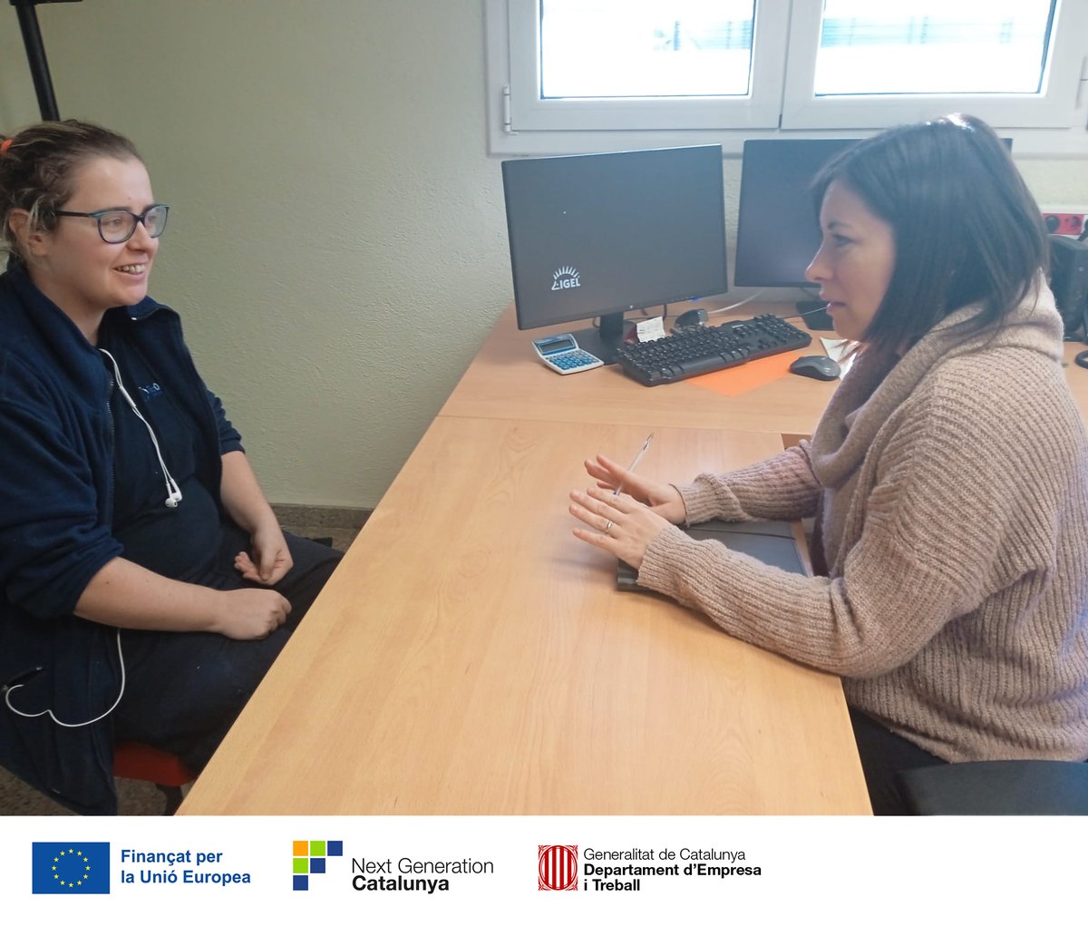 SantTomas_'s tweet photo. Les professionals de l’Equip Multidisciplinari de Suport (EMS) de Fundació Tac Osona ofereixen acompanyament especialitzat i suport sociolaboral als treballadors/es amb discapacitat del Centre Especial de Treball (CET). https://t.co/2ySgFPbbY2