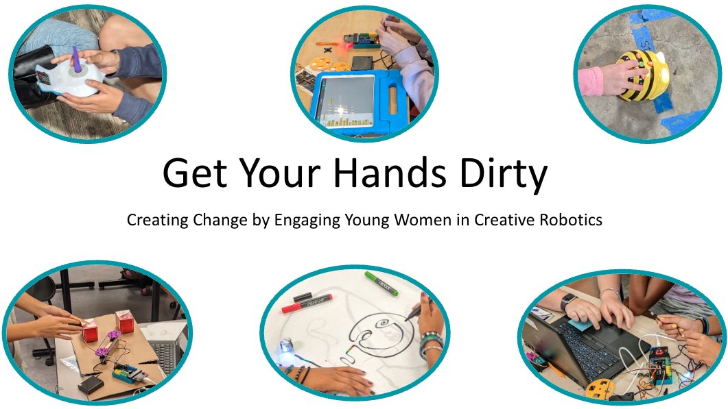 Roanoke, we have arrived! #VSTE23 attendees, come see us and Get Your Hands Dirty in room 418 at 3:30 PM! Explore the best strategies to engage young women in STEM - and play with LOTS of robots. We can't wait to see you there! Find more info here: sched.co/1PfoN