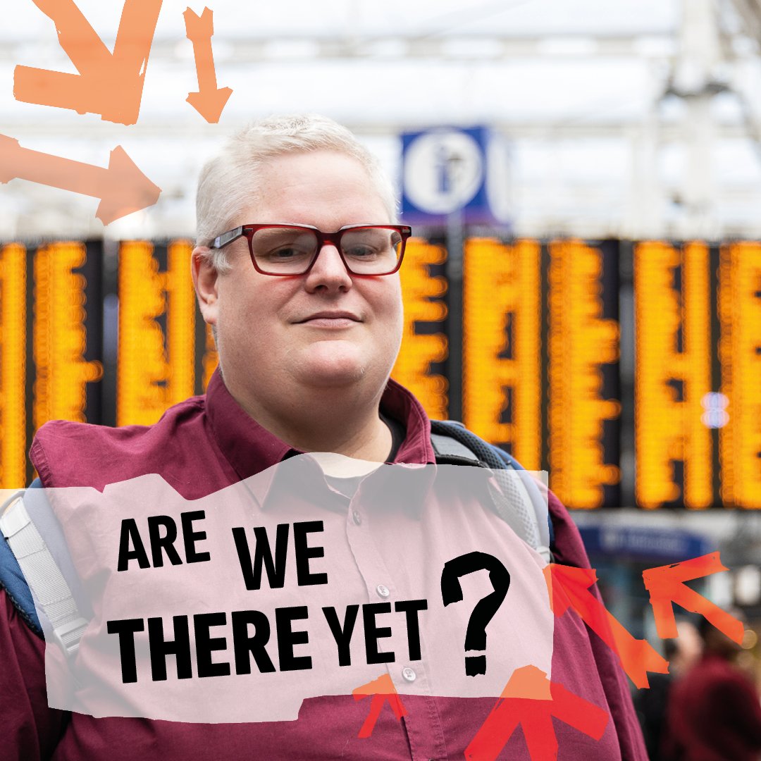 Are We There Yet? Our new research into disabled people's experiences of transport, and our fight to be heard (thread) 🧵