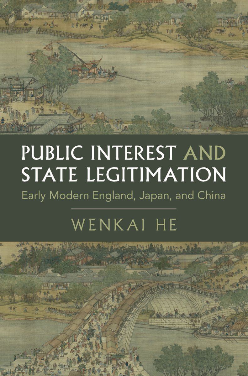 Thursday, December 7, 11:30 am: HYI Book Talk, "Public Interest and State Legitimation: Early Modern England, Japan, and China," (Wenkai He, chaired by Elizabeth Perry). For details, see: ow.ly/msgT50Qc4WI