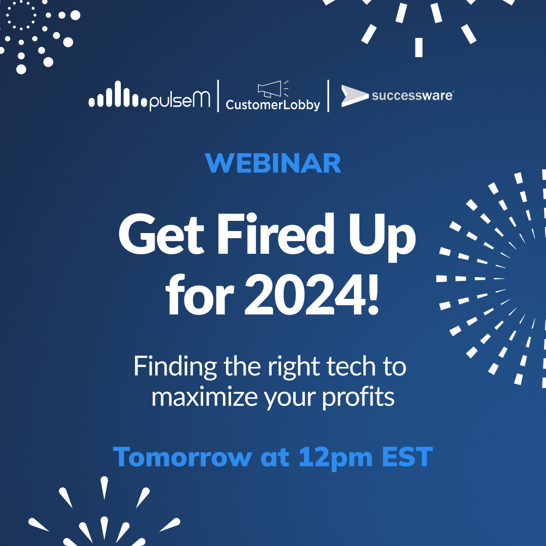Mark your calendars! Join us tomorrow at 12pm EST to hear industry leaders from @Successware21 and PulseM Plus unveil the secrets to elevating your business with cutting-edge technology.

Save your spot before it's too late: ow.ly/he2Y50Q9VeL