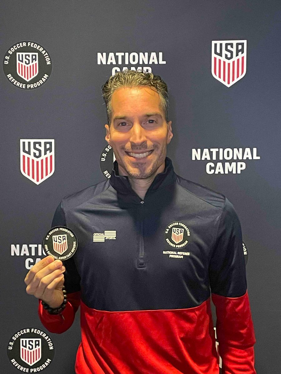 Congratulations to EPA Referee Bobby Cordrey on returning as National Assistant Referee for 2024! 👏👏👏