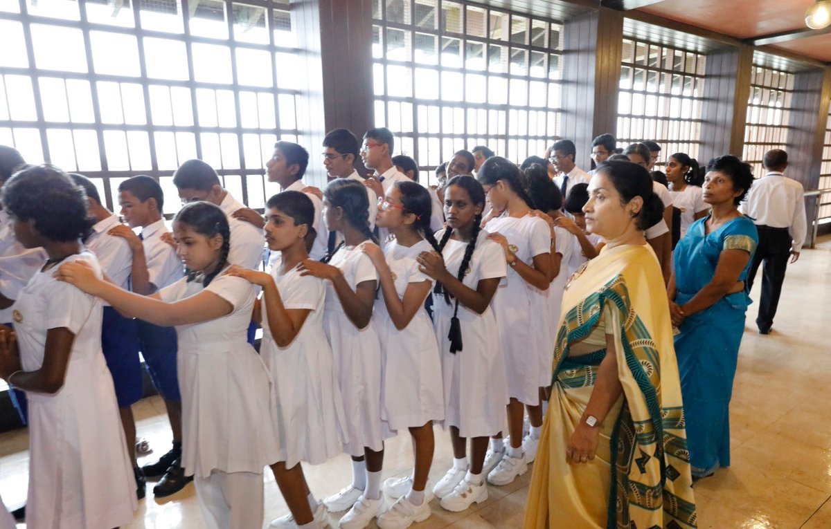 IHSANKALPITIYA's tweet photo. For the first time in history, nearly 200 children with #disabilities visited the Parliament today #lka #SriLanka https://t.co/nEIgPUNVT8
