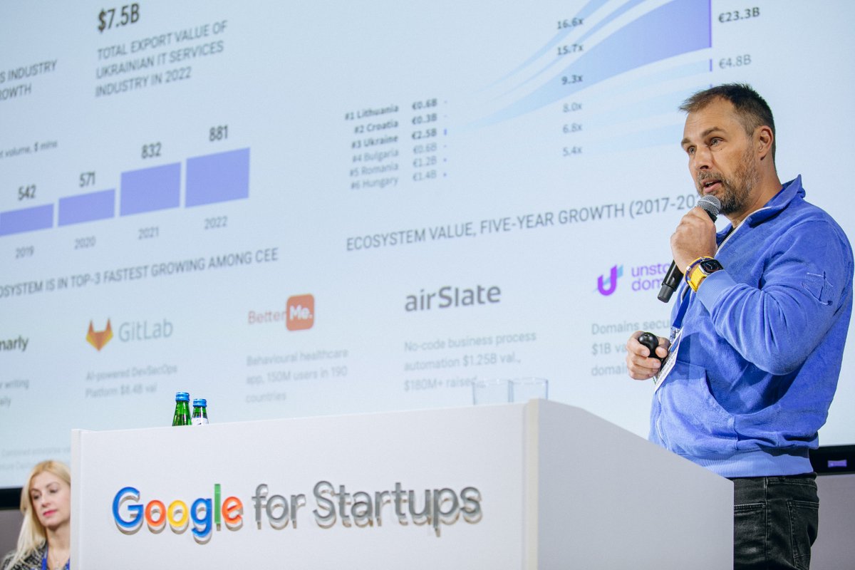 sigmaswgroup's tweet photo. Valery Krasovsky, CEO of Sigma Software Group, was a speaker at the StrategEast Digital for Freedom Forum in Warsaw. 

This dynamic platform fosters international partnerships for Ukraine's digital recovery and development, uniting global tech companies, investors, the Ukrainian IT community, government representatives, and more.
 
Valery took center stage to shed light on the vibrant Ukrainian tech ecosystem. He delved into the success stories of popular Ukrainian startups that have made a mark on the global stage. Valery discussed vital aspects such as top Ukrainian investors driving technological advancements, the cohesive tech community in Ukraine, and broader industry insights beyond national borders.
 
#DigitalForFuture #SigmaSoftwareGroup #TechInnovation  #DigitalTransformation #GlobalPartnerships #UkrainianTechEcosystem