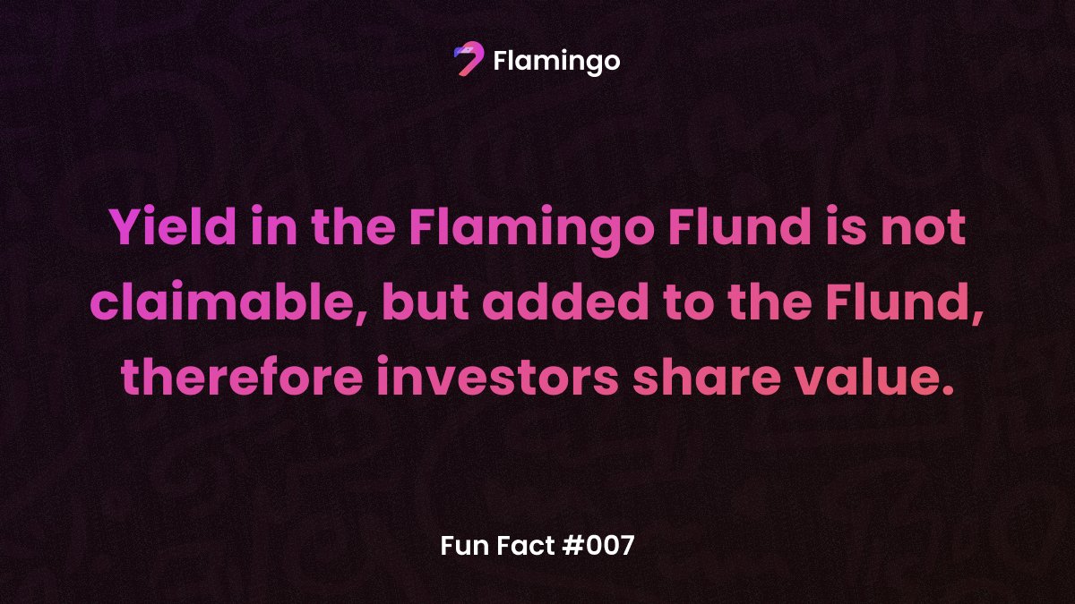💡 Flamingo Fun Fact #007 https://t.co/dUu8VhWzyT #Flamingo #Facts  #Knowledge $FLM $FUSD $NEO #DeFi #Blockchain #Crypto #Cryptocurrency