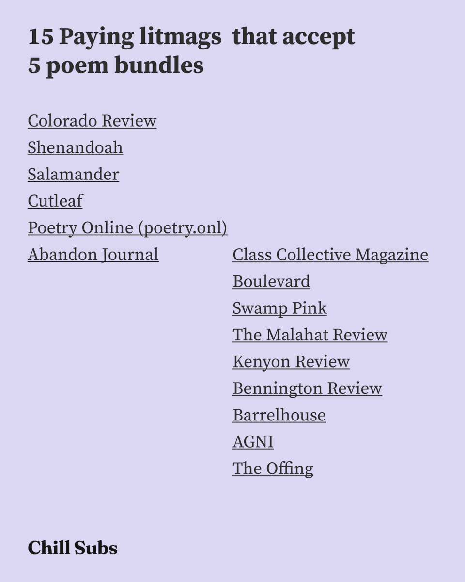 Chill Subs tweet media