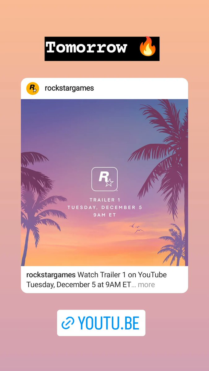 GuY_SaMiR's tweet photo. Gta 6 Trailer 1 premiere started 🔥🔥 No title though 💀 #GTAVI #GTA6trailer #RockstarGames

https://t.co/PUdvswN2KO https://t.co/V0n6DO7ioZ