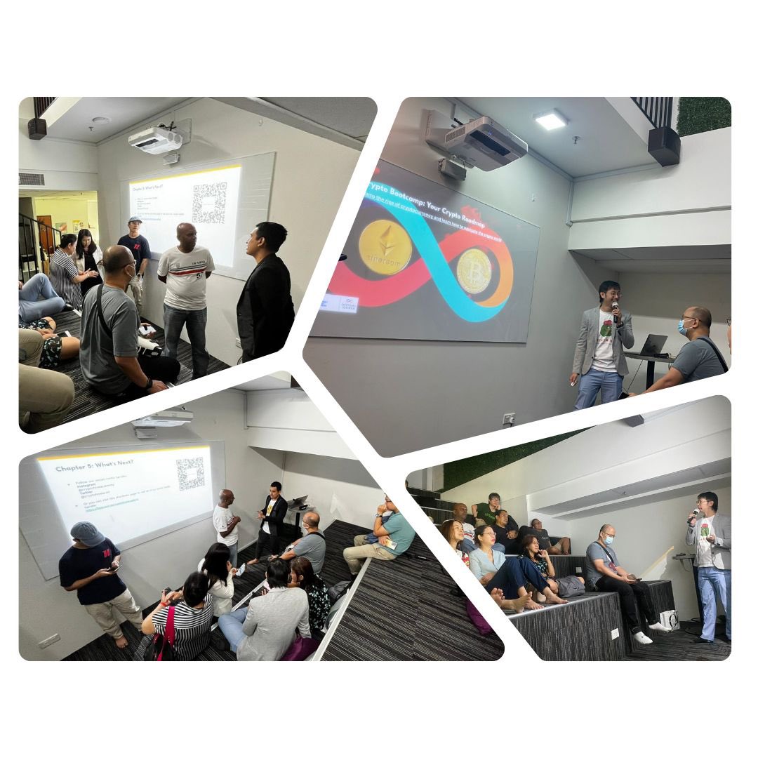 cryptohiveacad's tweet photo. Cryptohive Academy at AMP Common Spaces 2023.

We did a physical run on "Intro to ICP" on 02 Dec 2023. Participants had fun learning how to create crypto wallets on the ICP blockchain + had amazing scrumptious lunch on us.

#cryptohiveacademy #cryptohive #crypto #icp #icphubsg https://t.co/sp4vJAcJsI
