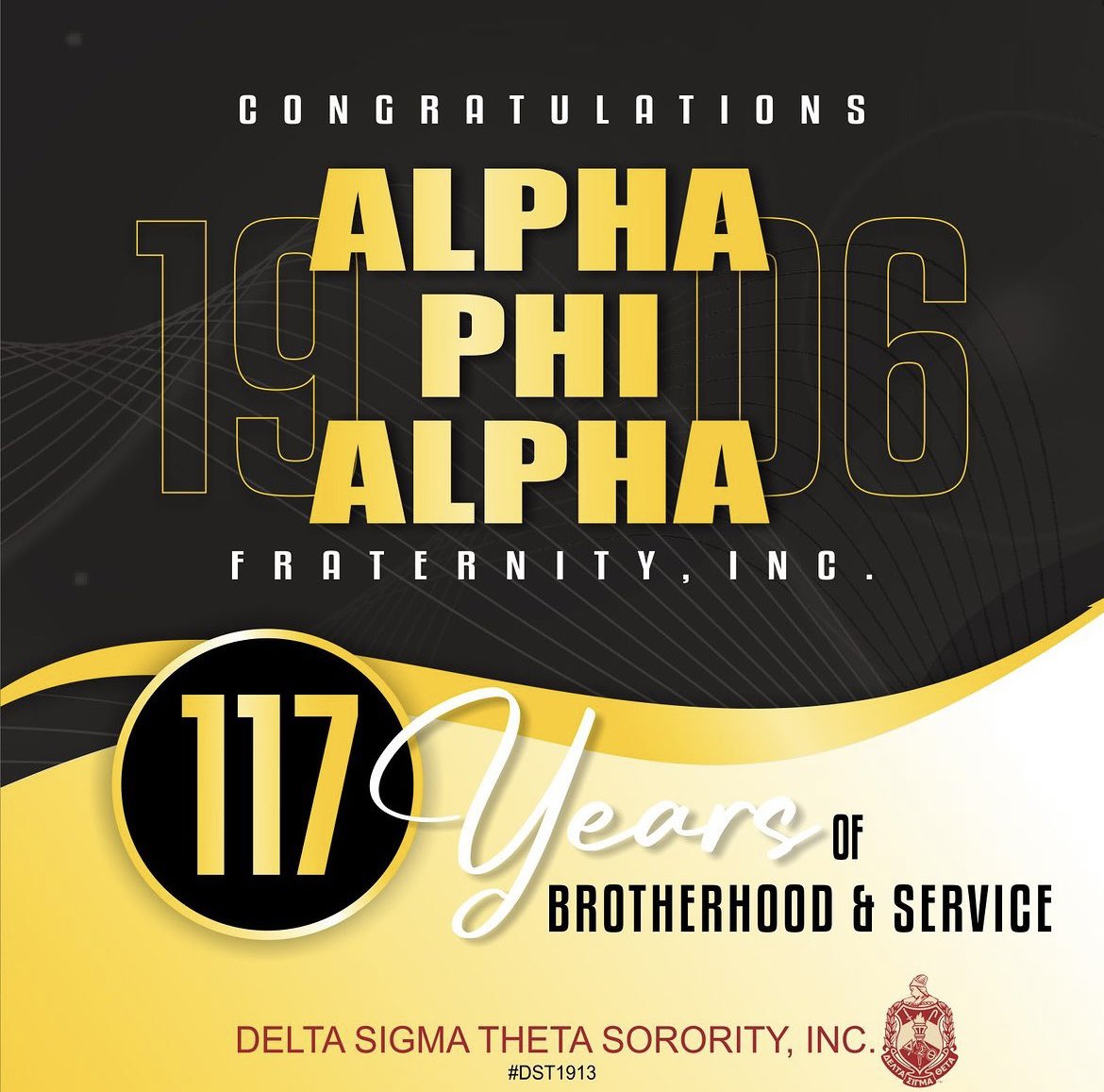 Congratulations to the accomplished men of Alpha Phi Alpha Fraternity, Inc. on 117 years of Manly Deeds, Scholarship, and Love for All Mankind.

<a href="/apa1906NETwork/">Alpha Phi Alpha Fraternity, Inc. ®</a>