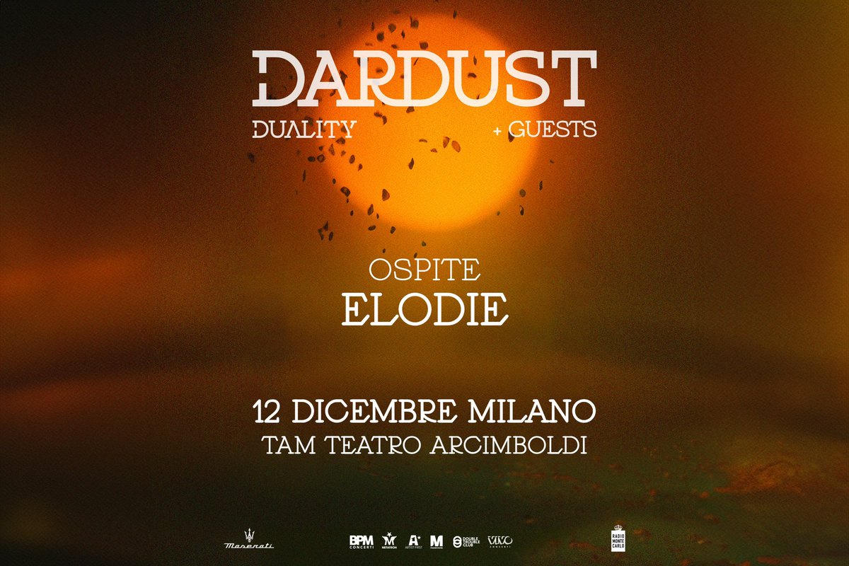 Finalmente posso svelarvi che anche @Elodiedipa sarà con me al Teatro degli Arcimboldi a Milano, il 12 Dicembre ✨ 🎫 Duality+Guests: bit.ly/dualityguest #DualityTour