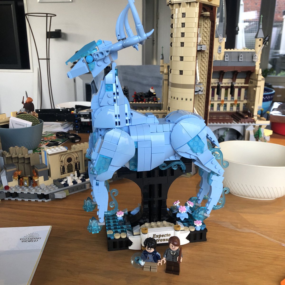 Rixt058's tweet photo. Lego Harry Potter patronus

#lego #HarryPotter #legoharrypotter #harrypotterlego #patronus #expectopatronum #Remuslupin https://t.co/Aig58GKSoi