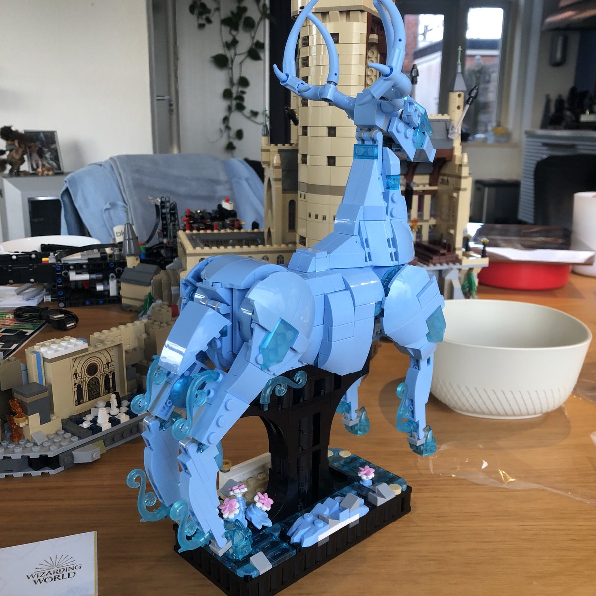 Rixt058's tweet photo. Lego Harry Potter patronus

#lego #HarryPotter #legoharrypotter #harrypotterlego #patronus #expectopatronum #Remuslupin https://t.co/Aig58GKSoi