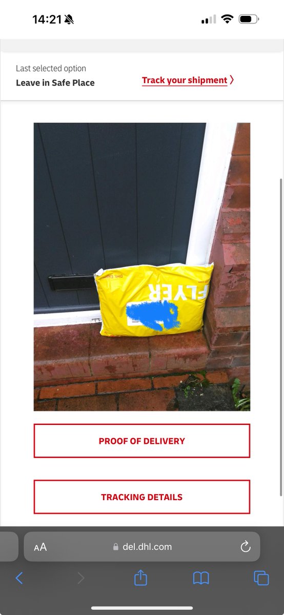 Love that not 3 hours after requesting a later delivery @DHLParcelUK left my package on my doorstep.  I'm not at home till tomorrow, so I guess I'll just accept it's a free gift to the next passer by.  #delivery #deliveryguy #CustomerService #CustomerExperience #terribleservice