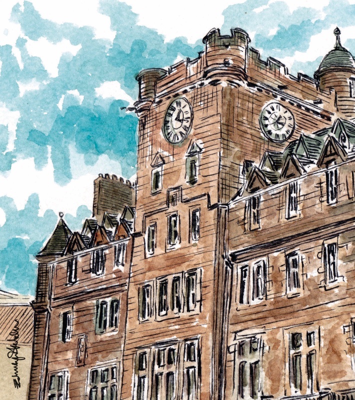 Monday morning and a new sketchy quiz, can you name this Edinburgh clock tower?
Answers on the website..
edinburghsketcher.com/2023/12/04/whe…

#quiz #edinburghlife #playmore #quiztime #location #sketcher #citysights #whereartiquiz #edinburgharchitecture #edinburghlove edinburghsketcher.etsy.com