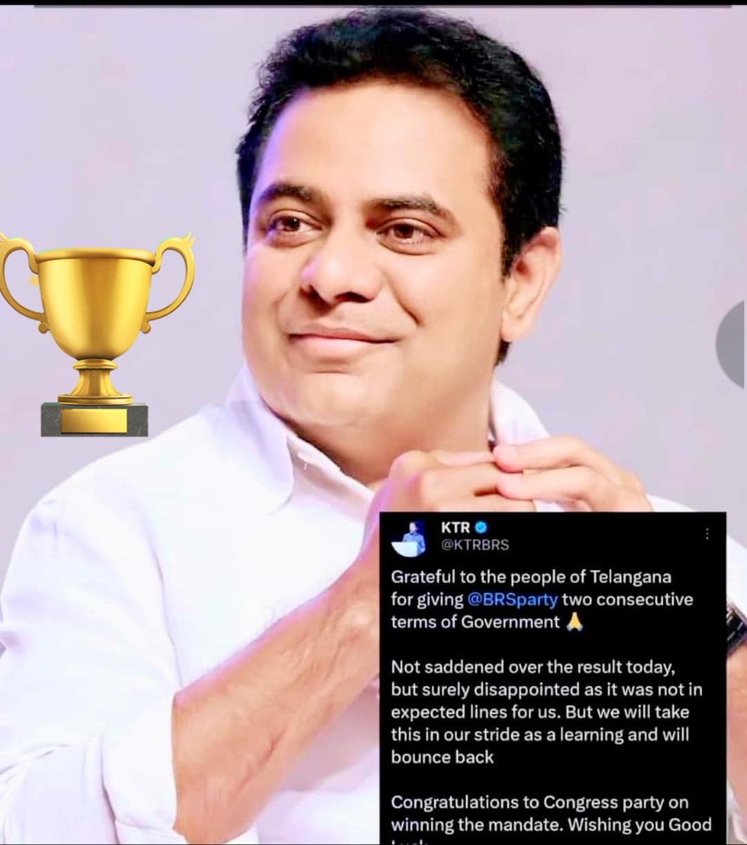 Dnyanendra's tweet photo. इतना भी गुमान ना कर अपनी जीत पे ऐ बेखबर, शहर में तेरी जीत से ज्यादा चर्चे तो मेरी हार के हैं! #KTRBRS  #alwayswinner
@KTRBRS @BRSparty
#Maharashtra https://t.co/ZkuzdFocHs