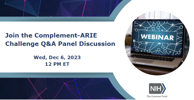 Only a few days left to register to join the Complement-ARIE #PrizeChallenge Q&A Webinar! Register to learn more about how to contribute ideas for this challenge looking for innovative #NewApproachMethodologies ideas bit.ly/3MTB9fz