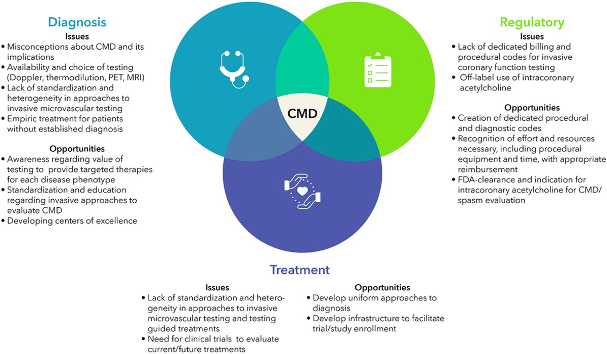 Now available online @MyJSCAI - Society for Cardiovascular Angiography & Interventions @SCAI Think Tank Proceedings on Coronary Microvascular Dysfunction (CMD) bit.ly/3uF2j3r addressing diagnostic, regulatory and reimbursement, and treatment issues and opportunities.…