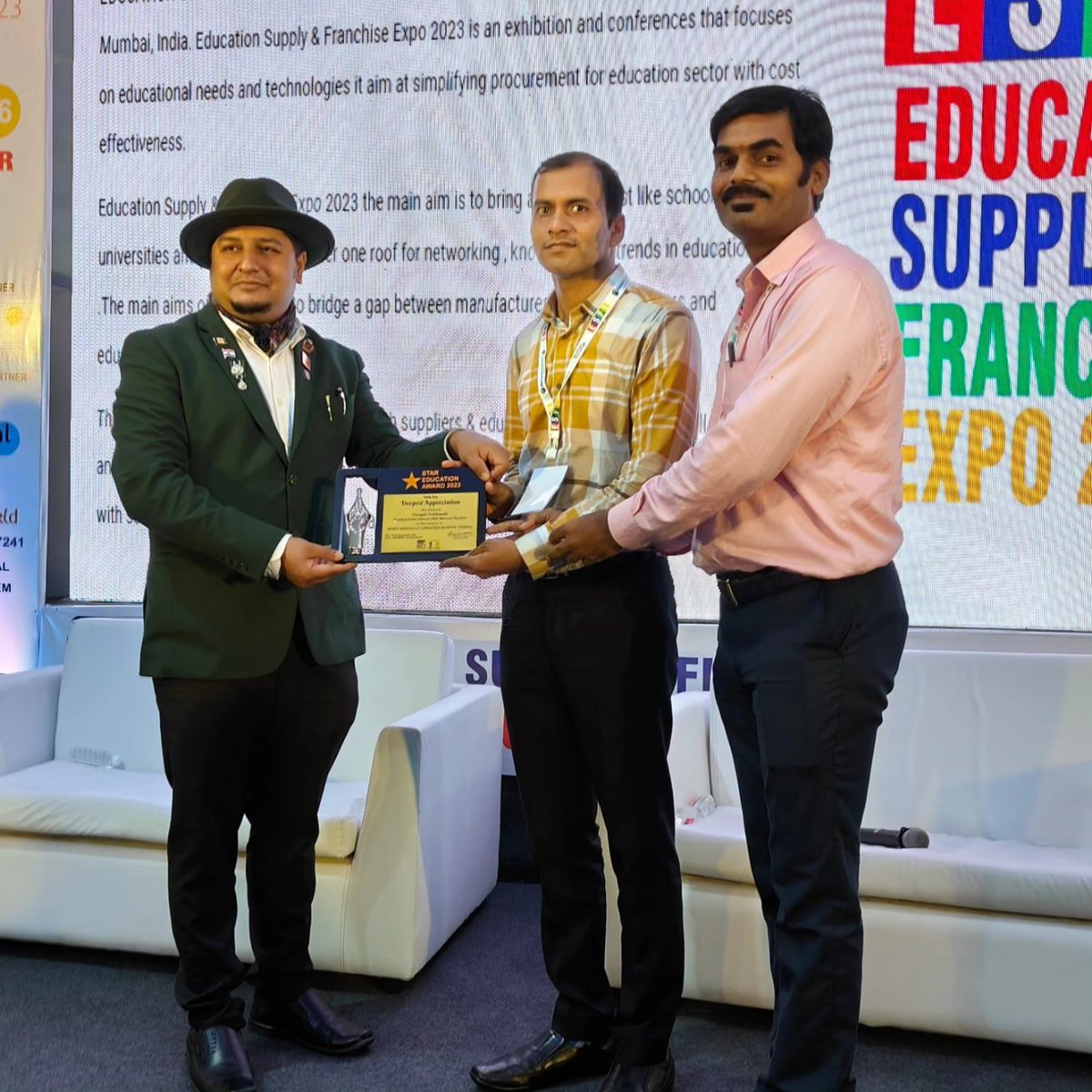 Star Education Award 2023 - Most digitally updated school (Dadar) <a href="/rajuamirtadvi/">Raju Tadvi</a> <a href="/rajeshkankal/">Rajesh Kankal</a>
<a href="/VekhandeDeepak/">Deepak Vekhande</a> <a href="/SShelav/">Sandip V Shelavale</a>