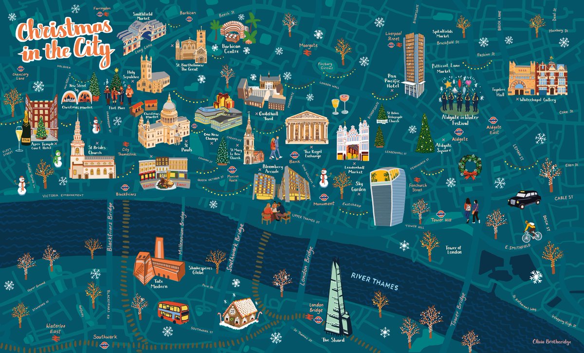 🎄It's December and #Christmas is in full swing across our #London neighbourhoods! Wherever you are in the capital, we've got something for you🎁Check out our round up of Christmas activities for ideas of things to see and do in the capital ➡️ bit.ly/3t0RY1m