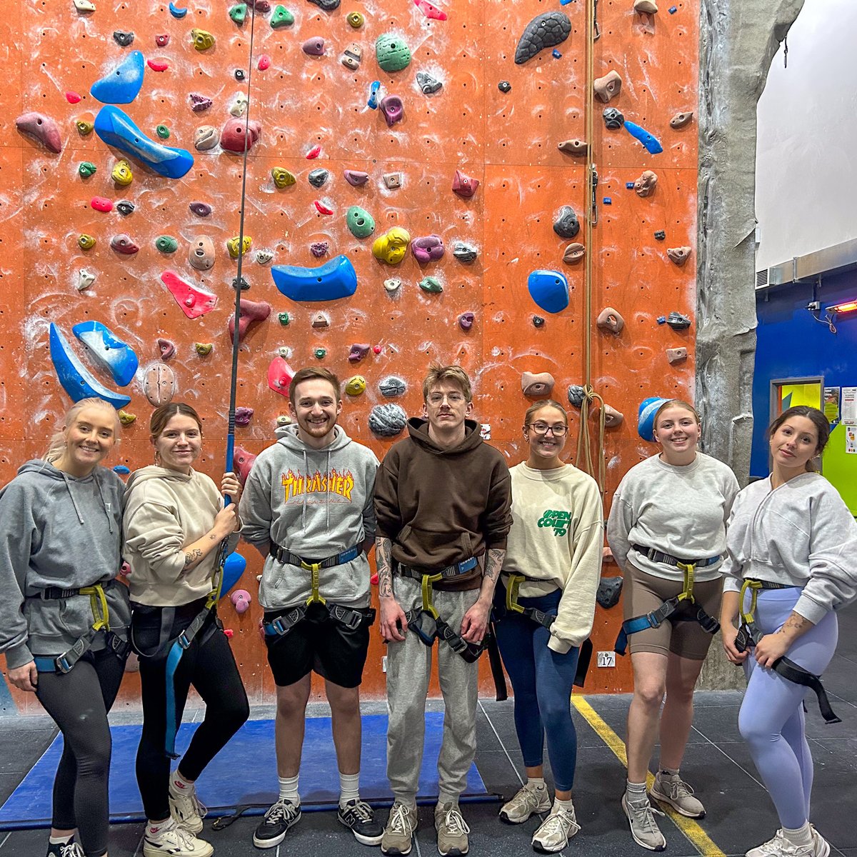 Last week the team chalked up and had a great social at The Showroom Climbing Centre 🧗