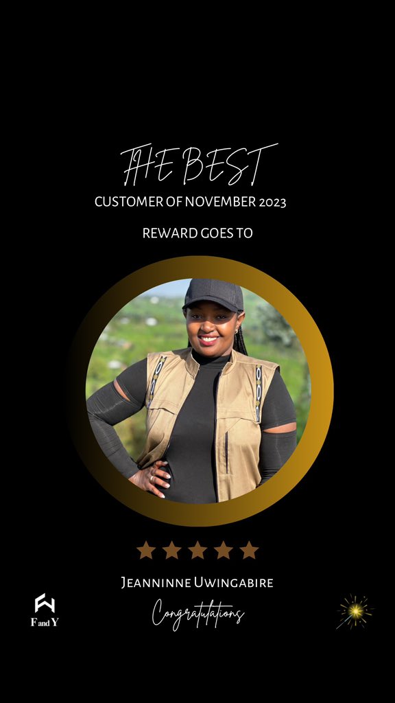 __FandY's tweet photo. #Customerofthemonth:
Congratulations #Jeannine
Thank you for your loyalty and support. #customerappreciation #loyaltyprogram https://t.co/hNlYpDv4SY
