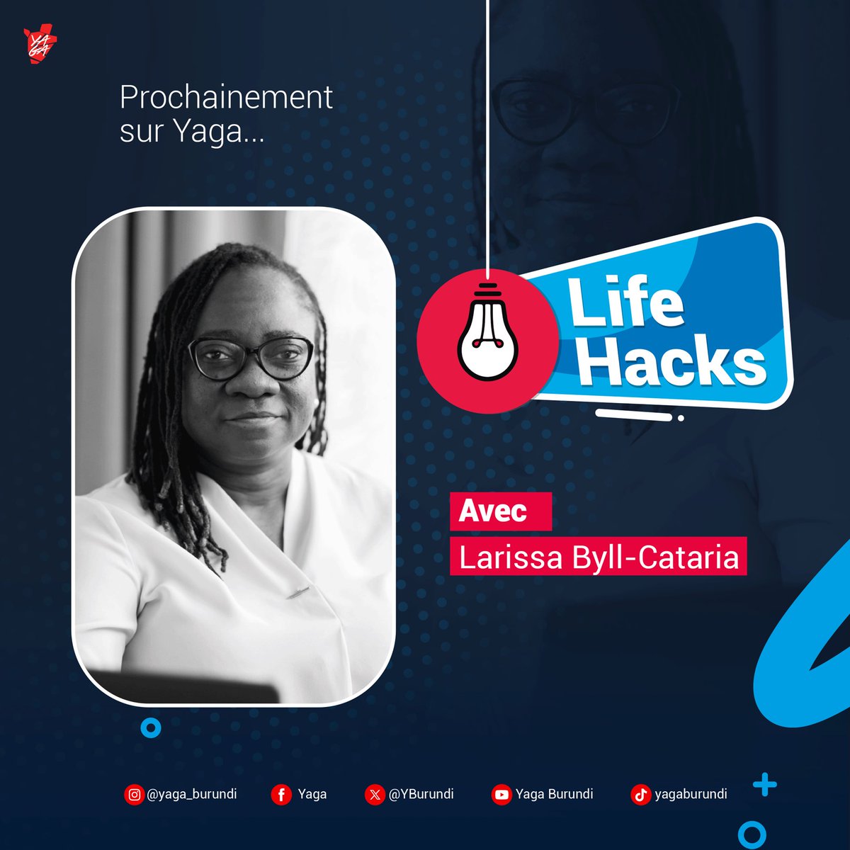 YBurundi's tweet photo. 😊 Larissa Byll-Cataria est consultante, experte en stratégie, opérations et développement organisationnels. 

🫰🏾 Elle est co-fondatrice entre autres de @3hiAfrica. Passionnée par le soutien aux #jeunes leaders et organisations, elle les aide à construire les bonnes fondations pour réussir 👌🏾

🤩 Sa chronique hebdomadaire est à retrouver tous les lundis matins sur Yaga. Il y sera question notamment de développement personnel, d’image de marque personnelle, de développement organisationnel et de plan de carrière 😌

#Burundi #competences