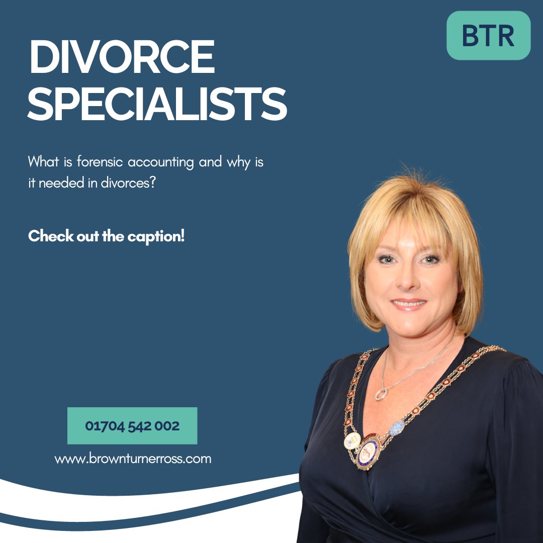 Navigating the complexities of divorce demands a keen eye for financial intricacies and that's where Forensic Accountants emerge as silent heroes. Check out our recent blog to learn more brownturnerross.com/2023/08/29/for…

#ForensicAccounting #DivorceUK #FinancialJustice