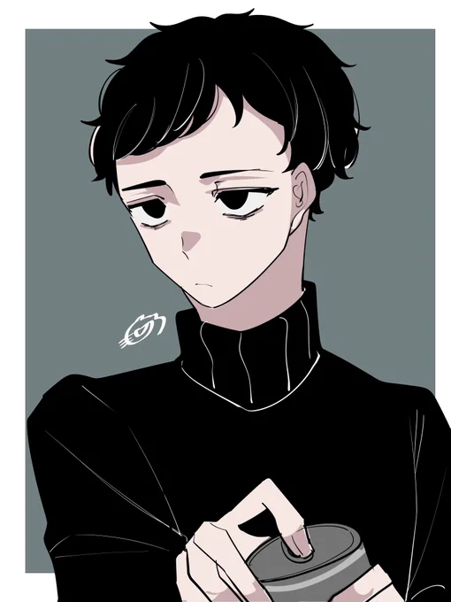 この手の男性に黒タートルネックを着せる性癖を患っています