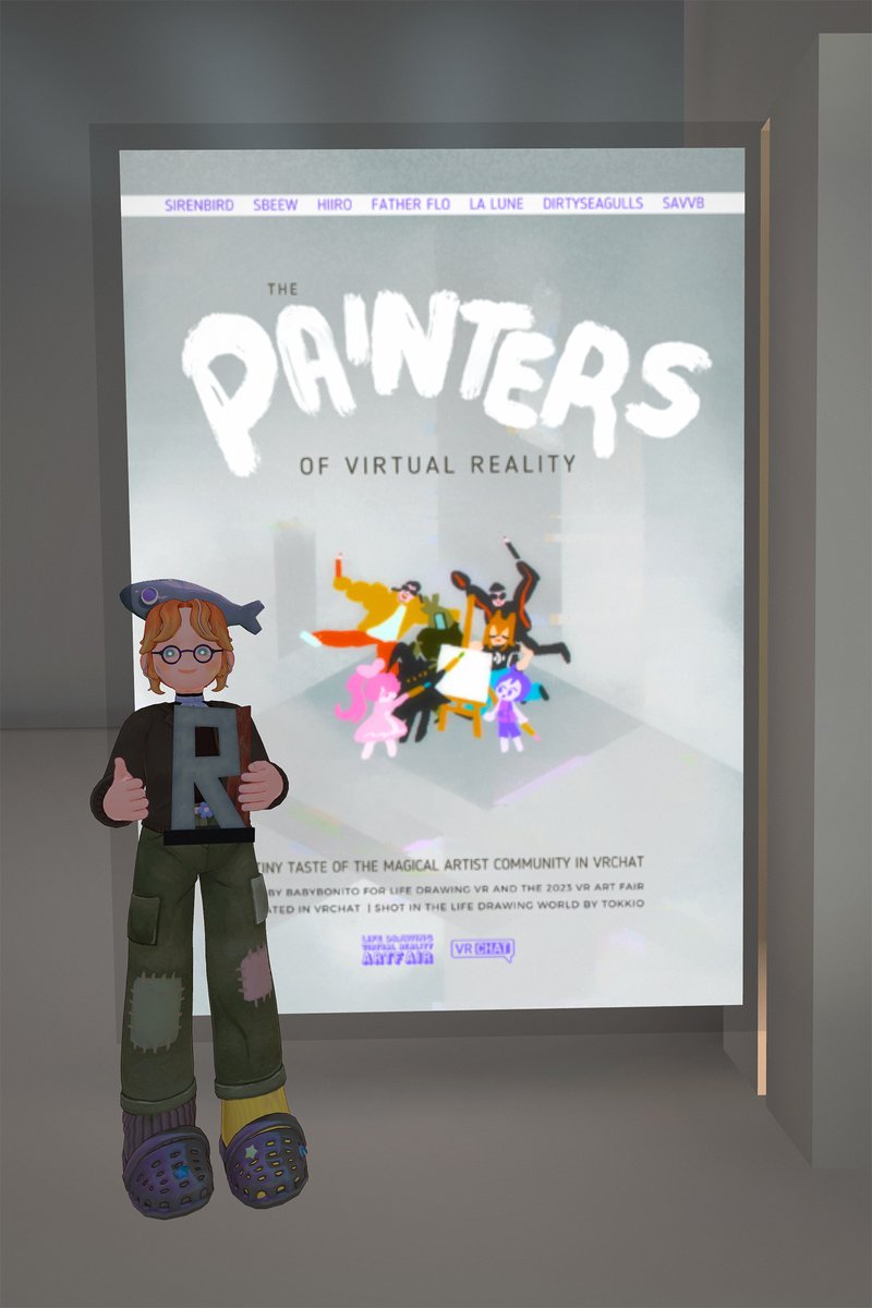 Honourable Mention for Best Short Film of VR #RaindanceImmersive 2023 is awarded to ‘The Painters of Virtual Reality’ by @bbybonito. Congratulations! Photos by @jellekayen and @Joeahunting. Check out our #VRChat panel with the director here: youtu.be/SMnfwxqUVjQ