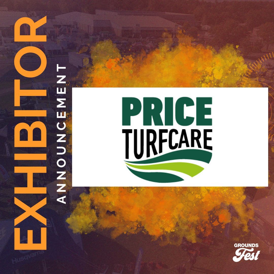We're thrilled to announce a new addition to the GroundsFest family @priceturfcare is joining us for the first time!⁠ ⁠ Find out more about the company here: priceturfcare.com
