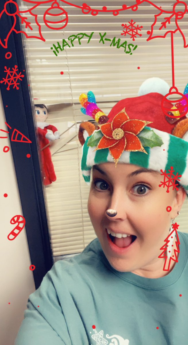 Day 1 Selfie with the Elfie! #SharonElfie23