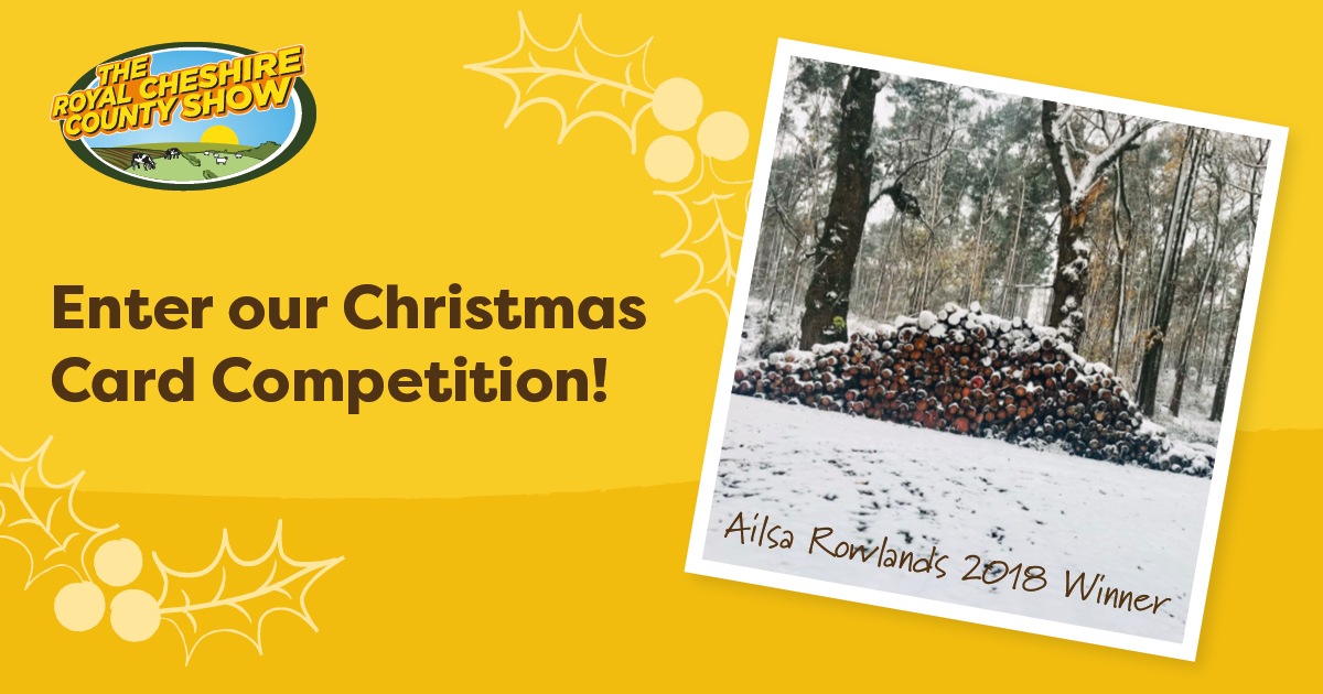 CheshireShow's tweet image. We’re challenging you to submit your best winter photograph of the Cheshire countryside to be in with a chance to WIN two family passes.

Send your entries to info@royalcheshireshow.org by 5pm on Friday 15th December with the Subject: “Christmas Card Competition.

#CheshireShow