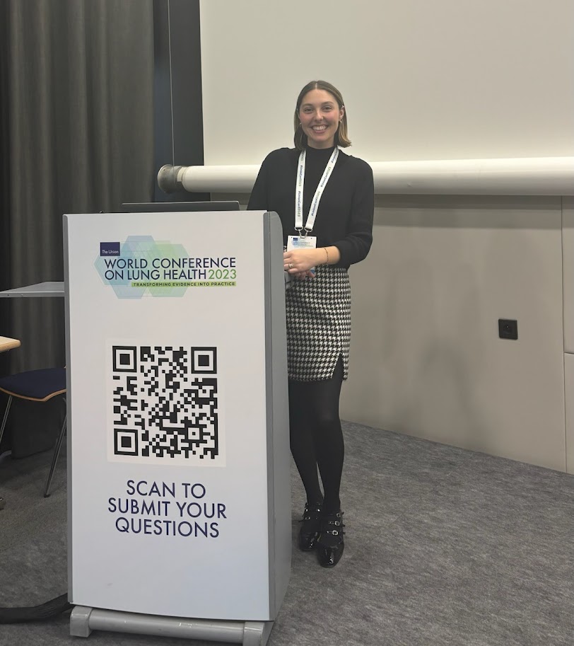 Congratulations to Epi PhD student Chelsie Cintron for her recent presentation at the World Conference on Lung Health hosted by the International Union Against Tuberculosis and Lung Disease!
