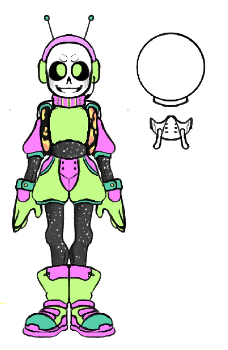 MothMelancholic's tweet photo. Anyways I have a new skeleton and his name is Cadet 🩷 https://t.co/GpimzDNBXy