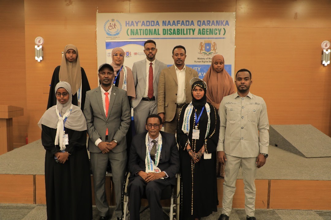 US2SOMALIA's tweet image. @US2Somalia joined @NDA_Somalia to mark International Day of Persons with Disabilities #DisabilityDay.  We congratulate Somalia’s National Disability Agency for launching its new five-year strategy and action plan, created with @USAIDSomalia support through the @IRiS_Program .…