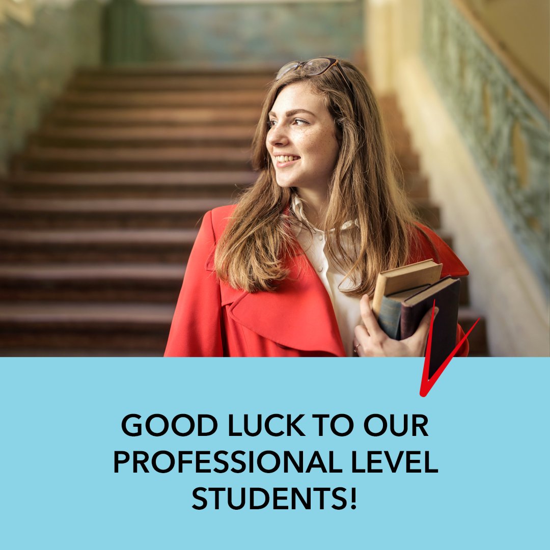 Best of luck to all Professional Level students who are taking their exams today, you got this! ✨💪

#exams #icaewstudents