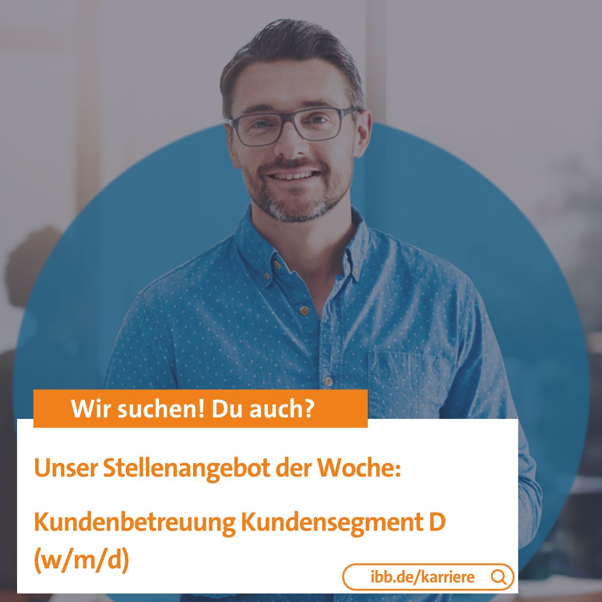 🚀 Jobangebot der Woche

🎯 In Deiner #Rolle als Kundenbetreuer:in im Kundensgement D betreust Du eigenständig das „Retail-Segment Immobilienkunden“, um die #Geschäftsbeziehung zu sichern und auszubauen.

#jetztfürberlin #jobmonday

mein-check-in.de/ibb/position-3…
