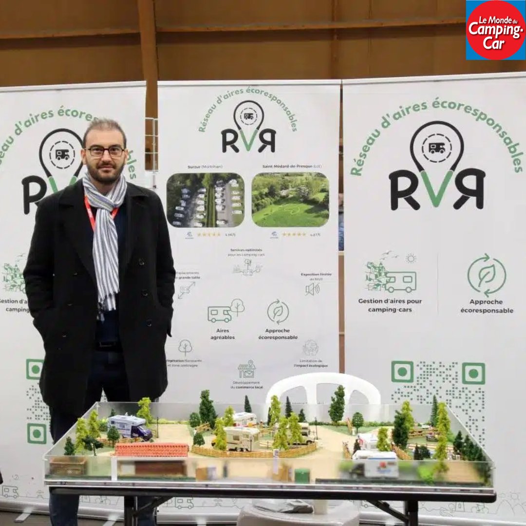 Découvrez l'article publié par <a href="/mondecampingcar/">lemondeducampingcar</a> lors du Forum des Voyages organisé par la #FFACCC. Le fondateur de #RVR 🚐 présente la maquette végétalisée et les aires de #campingcar calmes et #végétalisées. 🌳🌱🌎

lemondeducampingcar.fr/etapes/rvr-veu…