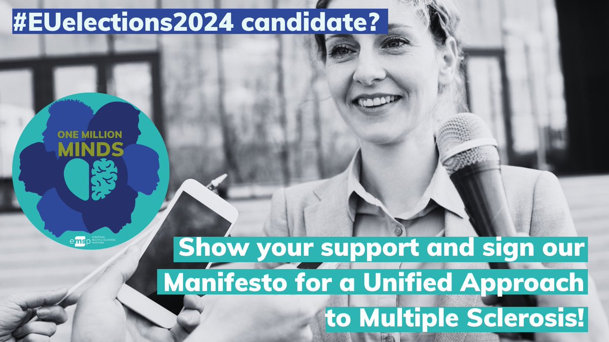 European MS Platform (@eumsplatform) on Twitter photo .<a href="/DavidCormand/">David Cormand🌻🇪🇺🌍🌏🌎</a> 🗳️#EUelections2024 are in 6 months.
Will you stand? We need your support for a unified approach to #MultipleSclerosis.
📝 Sign #1milminds Manifesto, help improving the lives of people with #MS bit.ly/46ESzUr .<a href="/DavidCormand/">David Cormand🌻🇪🇺🌍🌏🌎</a> 🗳️#EUelections2024 are in 6 months.
Will you stand? We need your support for a unified approach to #MultipleSclerosis.
📝 Sign #1milminds Manifesto, help improving the lives of people with #MS bit.ly/46ESzUr