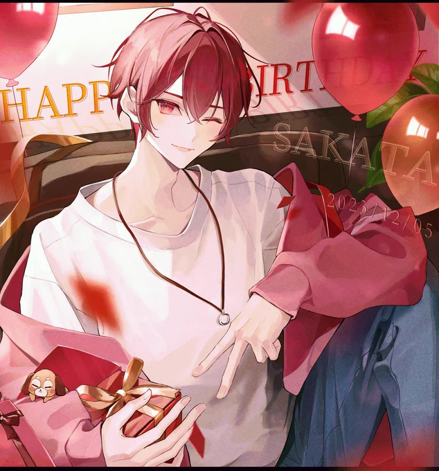 坂田さんお誕生日おめでとうございます!!#あほの坂田誕生祭2023#となりの坂田誕生祭2023#坂田です 