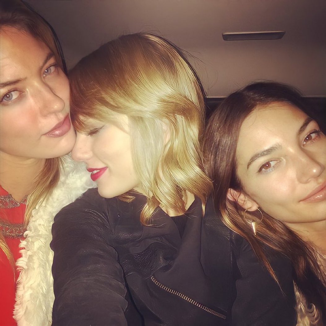 9 years ago today, taylor via instagram:

I’m in love with @MarthaHunt and @lilyaldridge

december 4, 2014