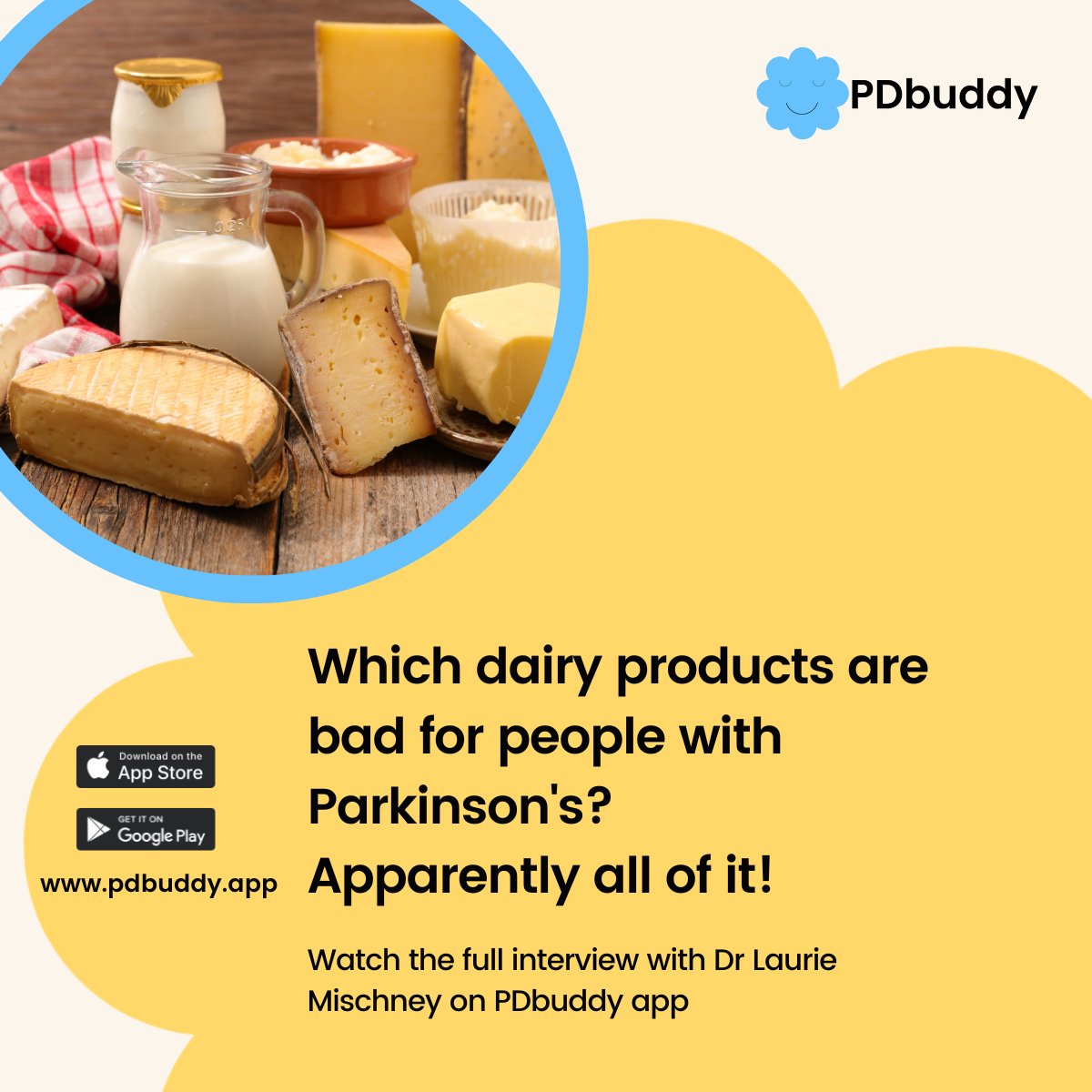 Some people might find that consuming dairy can interact with their medications or exacerbate certain symptoms associated with Parkinson's
#parkinson #parkinsons #parkinsonsuk #parkinsonssupport #parkinsonsdisease #parkinsonsfitness #parkinsonsexercise #parkinsonsawareness