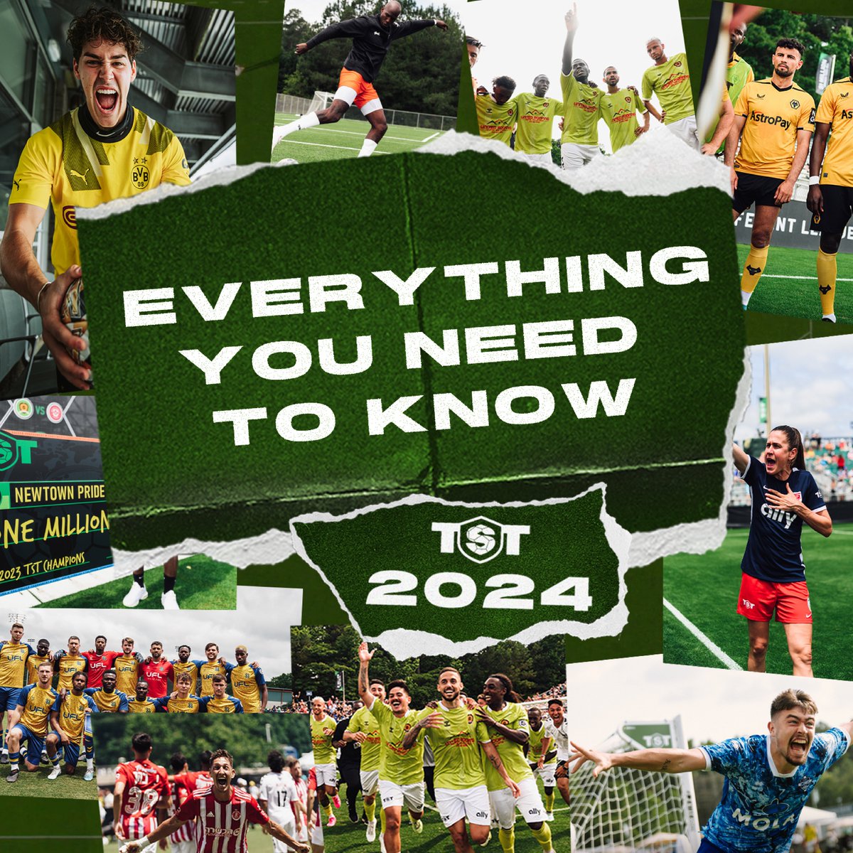 TST is back &amp; BIGGER THAN EVER with two tournaments (Men’s &amp; Women’s) and 118 TOTAL MATCHES!

Here’s a thread with everything you need to know🧵