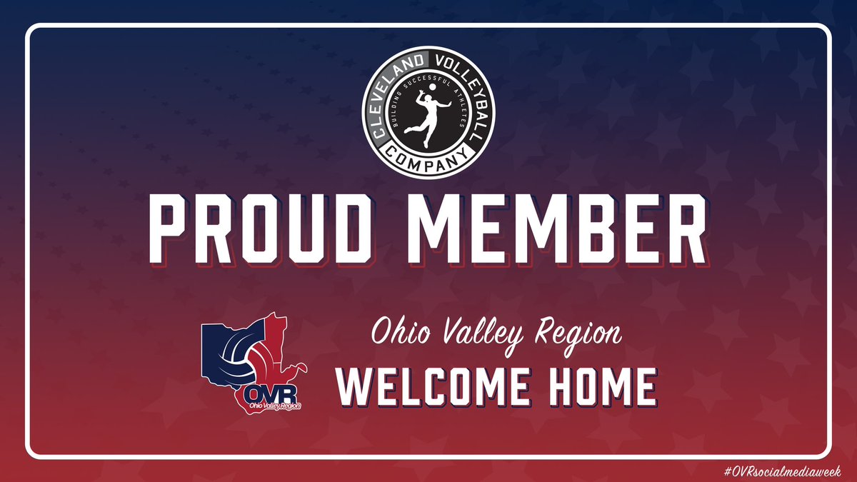 CVC is excited to be participating in #OVRsocialmediaweek 

Stay tuned for more throughout the week and give @OVRegion a follow!

#OVRproud #CVCproud 🏐❤️