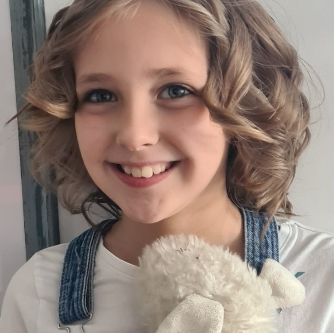 Happiest 10th birthday to our brave and beautiful princess Caitlin. Everyday you inspire us and make us so proud with your strength &amp; determination. Keep being you baby girl x