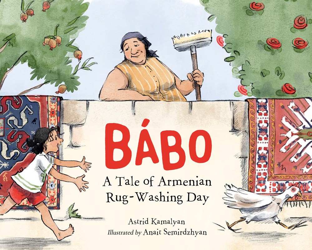 ⭐ #PictureBook #HBReviewoftheWeek: BÁBO: A TALE OF ARMENIAN RUG-WASHING DAY by @astridkamalyan; illus. by @AnaitSart (@charlesbridge): 'A lovely reminder that fun can be found in the most seemingly mundane of tasks.' hbook.com/story/review-o…