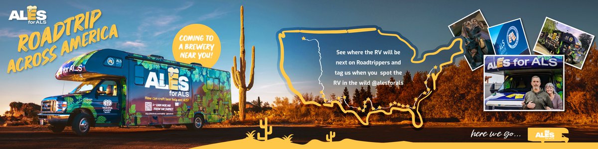It’s time! We are thrilled to officially announce the Ales for ALS Roadtrip Across America, and to FINALLY show off the <a href="/AlesforALS/">Ales for ALS</a> RV that has hit the road with National Director of the Ales for ALS program, Mike Shannon. als.net/news/announcin…