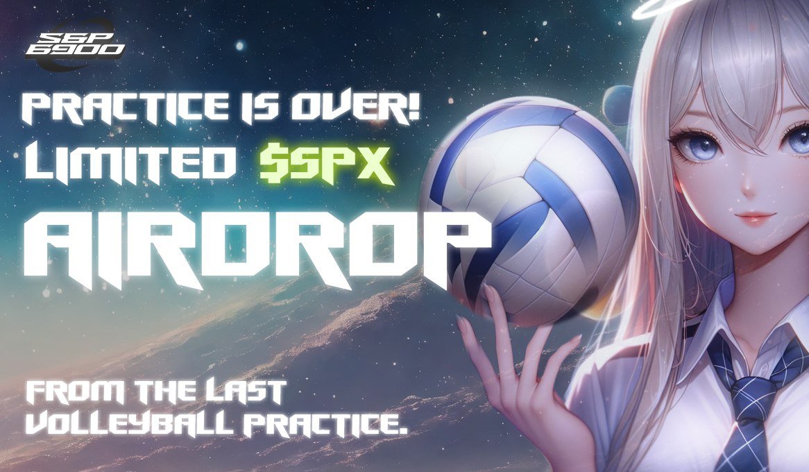 spxl6900's tweet photo. @spx6900 Practice is over! Limited $SPX airdrop from the last Volleyball Practice. 🏐

All are invited to claim, anon. 
https://t.co/l4TK4S5bpV https://t.co/tEdhQZUKh7