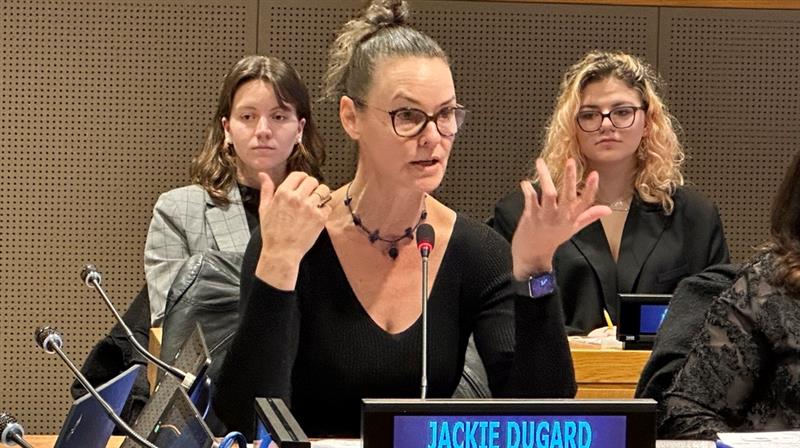 United Nations Academic Impact (@impactun) on Twitter photo “We could learn a lot about the need not to constantly think about growth, and more consumption, and think about the importance of risks and leisure and equality,”
, says Jackie Dugard, Senior Lecturer at <a href="/ishrcolumbia/">Institute for the Study of Human Rights</a>, and Visiting Professor in <a href="/WitsLawSchool/">Wits School of Law</a>, at today’s event. “We could learn a lot about the need not to constantly think about growth, and more consumption, and think about the importance of risks and leisure and equality,”
, says Jackie Dugard, Senior Lecturer at <a href="/ishrcolumbia/">Institute for the Study of Human Rights</a>, and Visiting Professor in <a href="/WitsLawSchool/">Wits School of Law</a>, at today’s event.